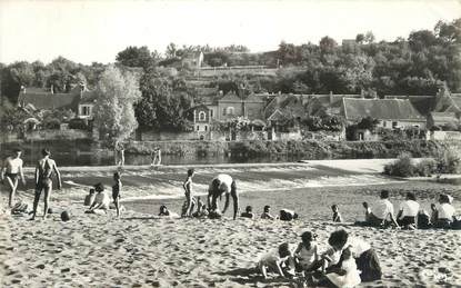 .CPSM  FRANCE 37 "Savonnières, La plage"