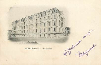 .CPA  FRANCE 37 "Marmoutier, Pensionnat"