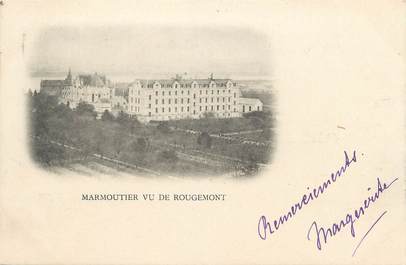 .CPA  FRANCE 37 "Marmoutier, Vu de Rougemont"