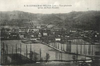 .CPA  FRANCE 46 "St Cermain du Belair, Vue générale"