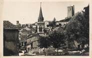 46 Lot .CPSM FRANCE 46 "Montcuq, Perspective du centre"