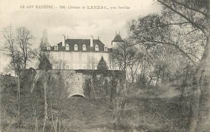 .CPA FRANCE 46 "Lanzac, Le château"