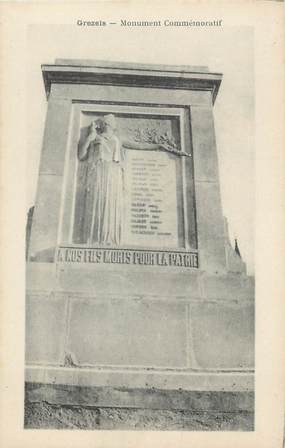 .CPA FRANCE 46 "Grézels,, Le monument commémoratif"