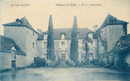 .CPA FRANCE 46 "Bar, Le château