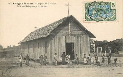 CPA CONGO "Chapelle de la Mission de Sainte Radegonde"