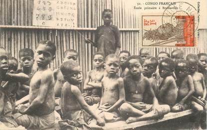 CPA CONGO "Ecole primaire à Brazzaville"