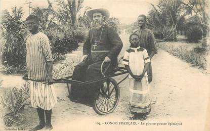 CPA CONGO "Le pousse pousse épiscopal"