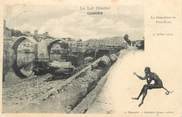 46 Lot .CPA FRANCE 46 "Cahors, La démolition du Pont Neuf"