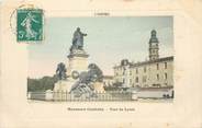 46 Lot .CPA FRANCE 46 "Cahors, Monument Gambetta, Tour du lycée"