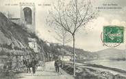 46 Lot .CPA FRANCE 46 "Cahors, Tour des pendus et Route de Laroque des Arcs"