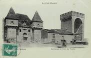 46 Lot .CPA FRANCE 46 "Cahors, Barbacane et Tour des Pendus"