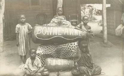 CARTE PHOTO CONGO 1931