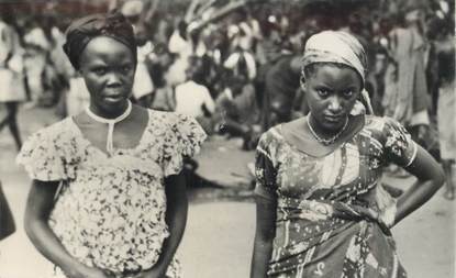 CPSM CONGO BELGE "Type de femme indigène"