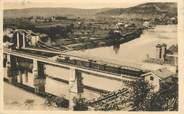 46 Lot .CPA  FRANCE 46 "Puy l'Evêque, Les deux ponts et la Plaine de Cour Benac"