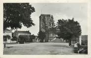 46 Lot .CPSM  FRANCE 46 "Puy l'Evêque,  Place de la Mairie et ancien donjon"