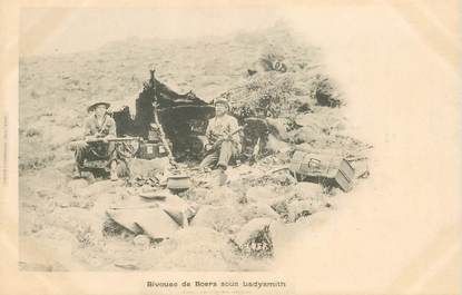 CPA AFRIQUE DU SUD "Bivouac de Boers sous Ladysmith"