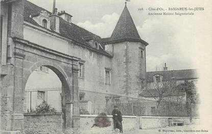 .CPA  FRANCE 21 "Baigneux les Juifs, Ancienne maison seigneurale"