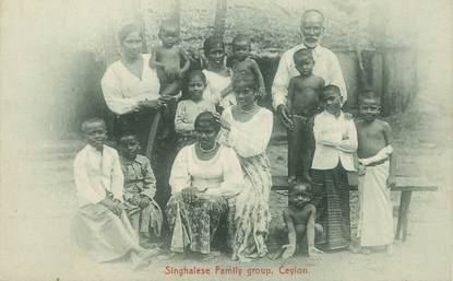 CPA  SRI LANKA  " Famille"