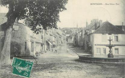 .CPA  FRANCE 21 "Montbard, Rue Edme Piot"