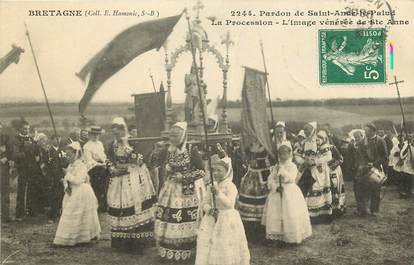 CPA FRANCE 29 "Pardon de Saint Anne le Palud, la procession"