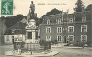 21 Cote D'or .CPA  FRANCE 21 "Auxonne, Statue de Napoléon et Mairie"