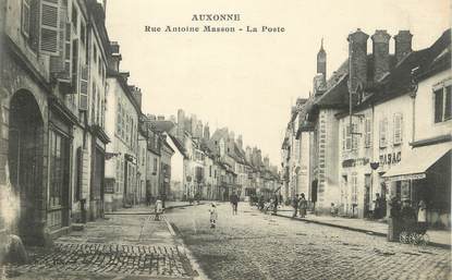 .CPA  FRANCE 21 "Auxonne, Rue Antoine  Masson, la Poste"