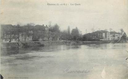 .CPA  FRANCE  47 " Clairac, Les quais"