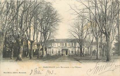 .CPA  FRANCE  47 "Marcellus, Le château"