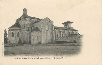 .CPA  FRANCE  47 "Moirax, Eglise"