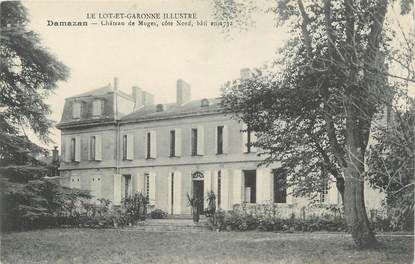 .CPA  FRANCE  47 "Damazan, Château de Muges"