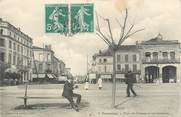 47 Lot Et Garonne .CPA  FRANCE  47 "Tonneins, Place du Château et Rue Gambetta"