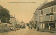 77 Seine Et Marne CPA FRANCE 77 "Saint Germain les Couilly, la Grande rue"