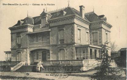 .CPA  FRANCE  47 "Saint Bazeille, Château de la Placière"