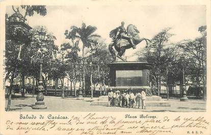 CPA  VENEZUELA  "Caracas, place Bolivar"