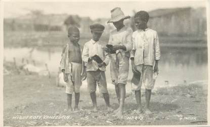 CARTE PHOTO  VENEZUELA   "Enfants"