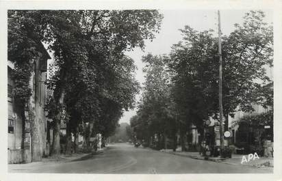 .CPSM  FRANCE  47 "Port Ste Marie, Avenue de la gare"