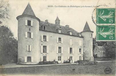.CPA FRANCE "Fabrèges, Le château"