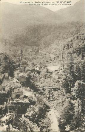 .CPA FRANCE "Le Boccard, Ruines de la vieille usine de mineraie" / MINE