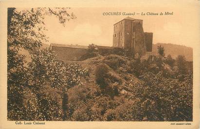 .CPA FRANCE 48 "Cocurès, Le château de Miral"