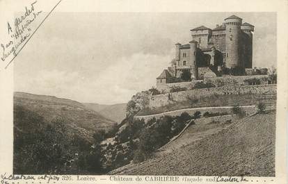 .CPA FRANCE 48 "Cabrières, Le château"