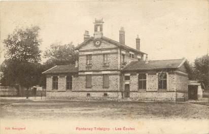 CPA FRANCE 77  "Fontenay Trésigny, Les Ecoles"