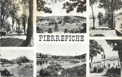 .CPSM  FRANCE 48 "Pierrefiche, Vues"