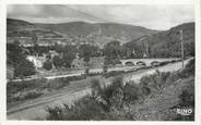 48 Lozere .CPSM  FRANCE 48 "Luc, Pont et village de Lobre"