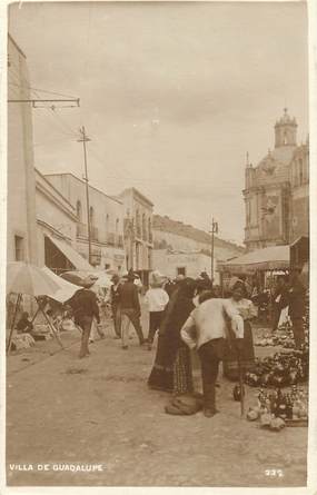 CARTE PHOTO  MEXIQUE "Villa de Guadalupe"