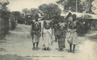   CPA  COTE D'IVOIRE "Abidjean, femmes indigènes"