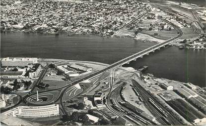   CPSM  COTE D'IVOIRE "Abidjan,   vue aérienne"