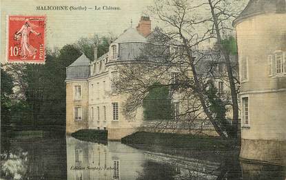 CPA FRANCE 72 "Malicorne, le Chateau"