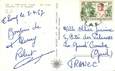 CPSM TCHAD "Fort Lamy, la rue Victor Schoelcher et la mosquée"