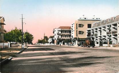 CPSM ANGOLA "Lobito, une vue de l'avenue Imperio"