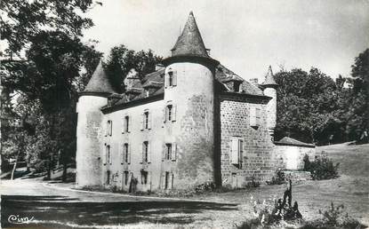 .CPSM FRANCE 48 "Auroux, Château de Fabrèges"